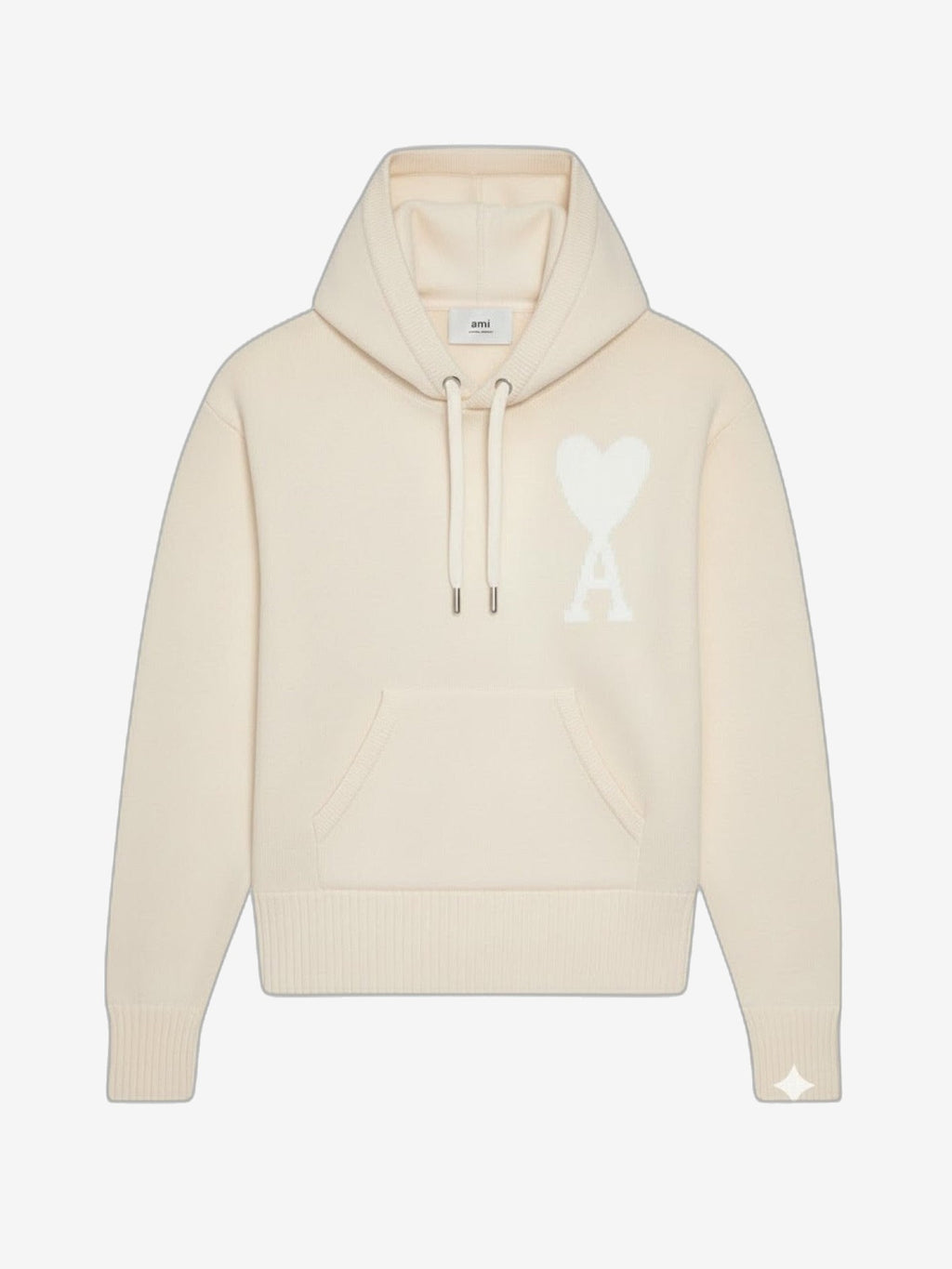 AMI PARIS Sweatshirt Unisexe Beige Sweat