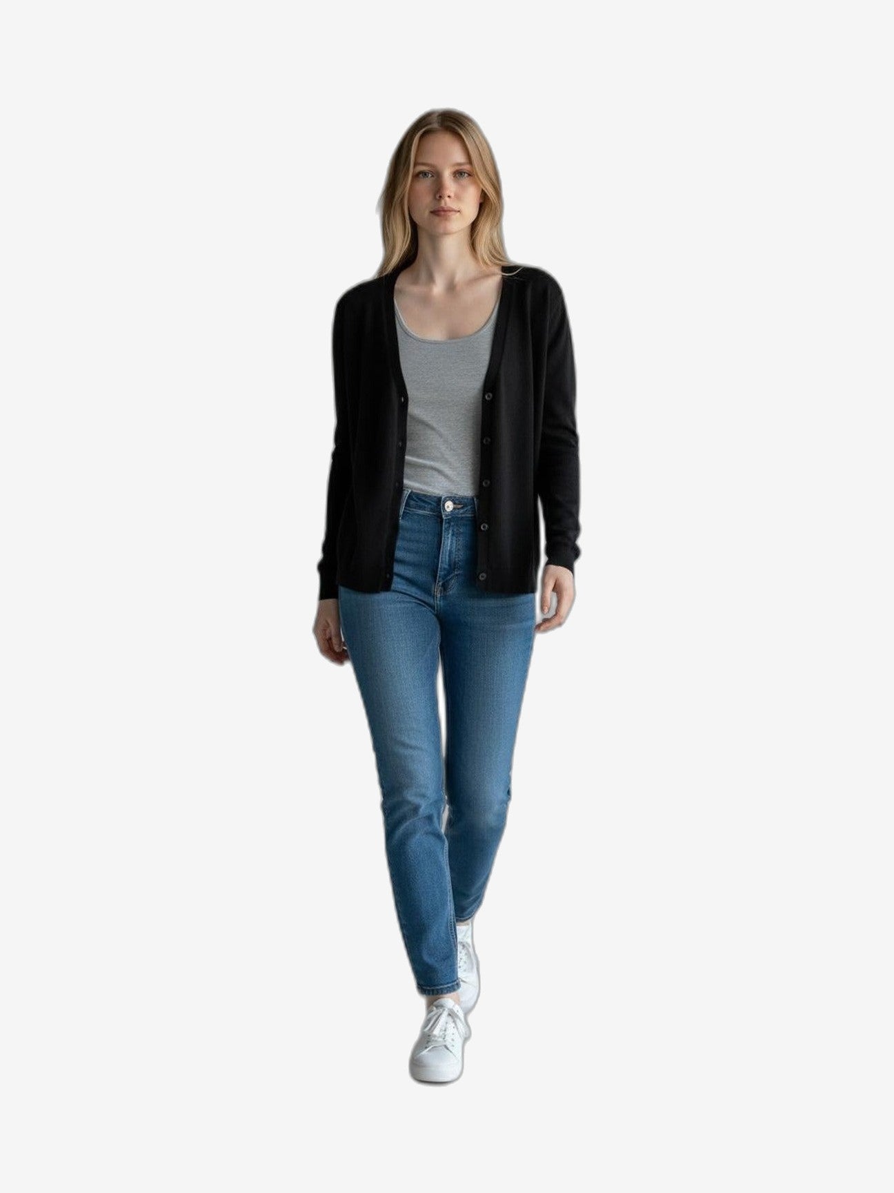 MARIUCCIA MILANO Cardigan Donna Blu Cotone