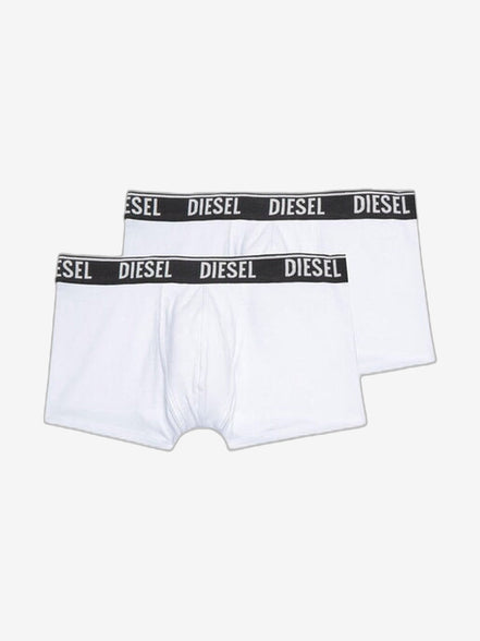 DIESEL Boxer Uomo Bianco Cotone