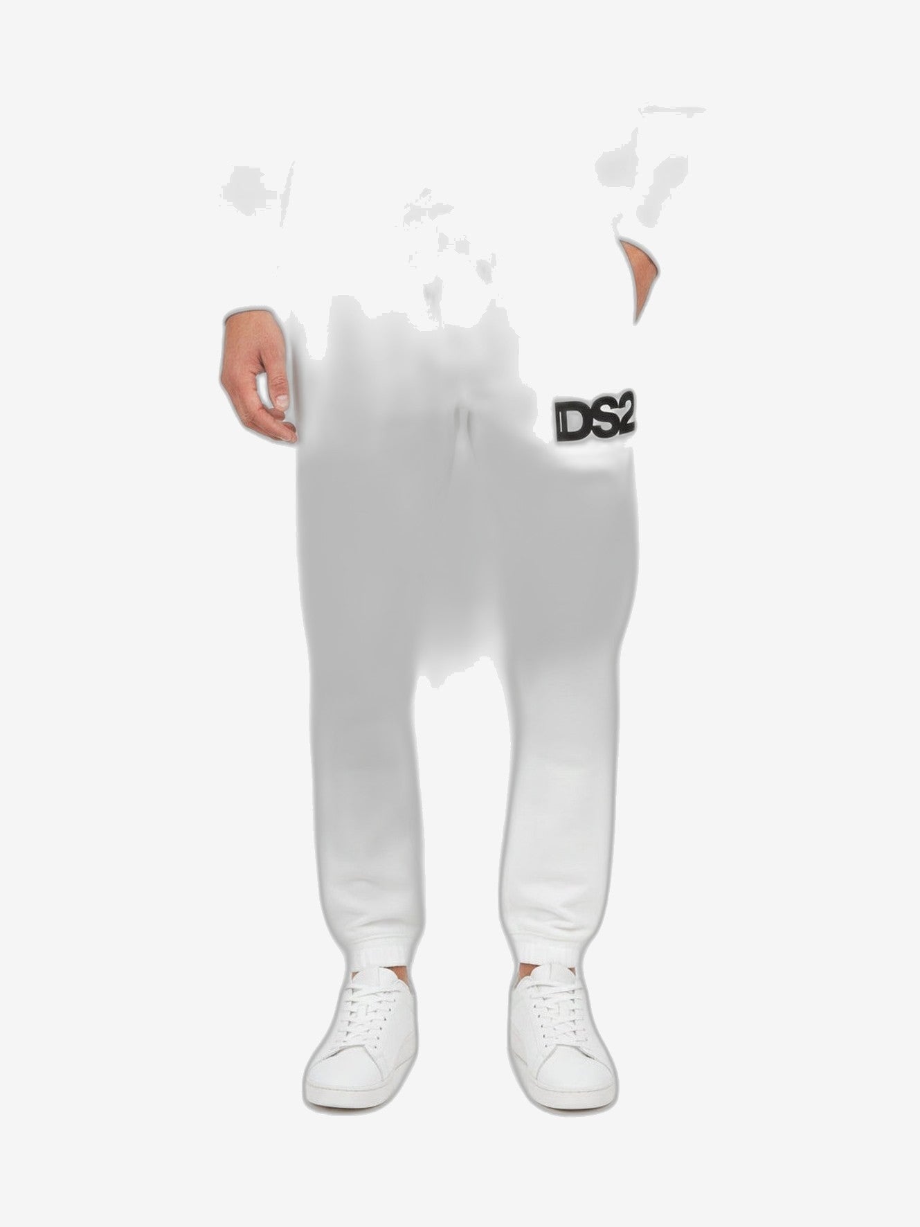 DS2 Unisex-Hose Weiß Baumwolle