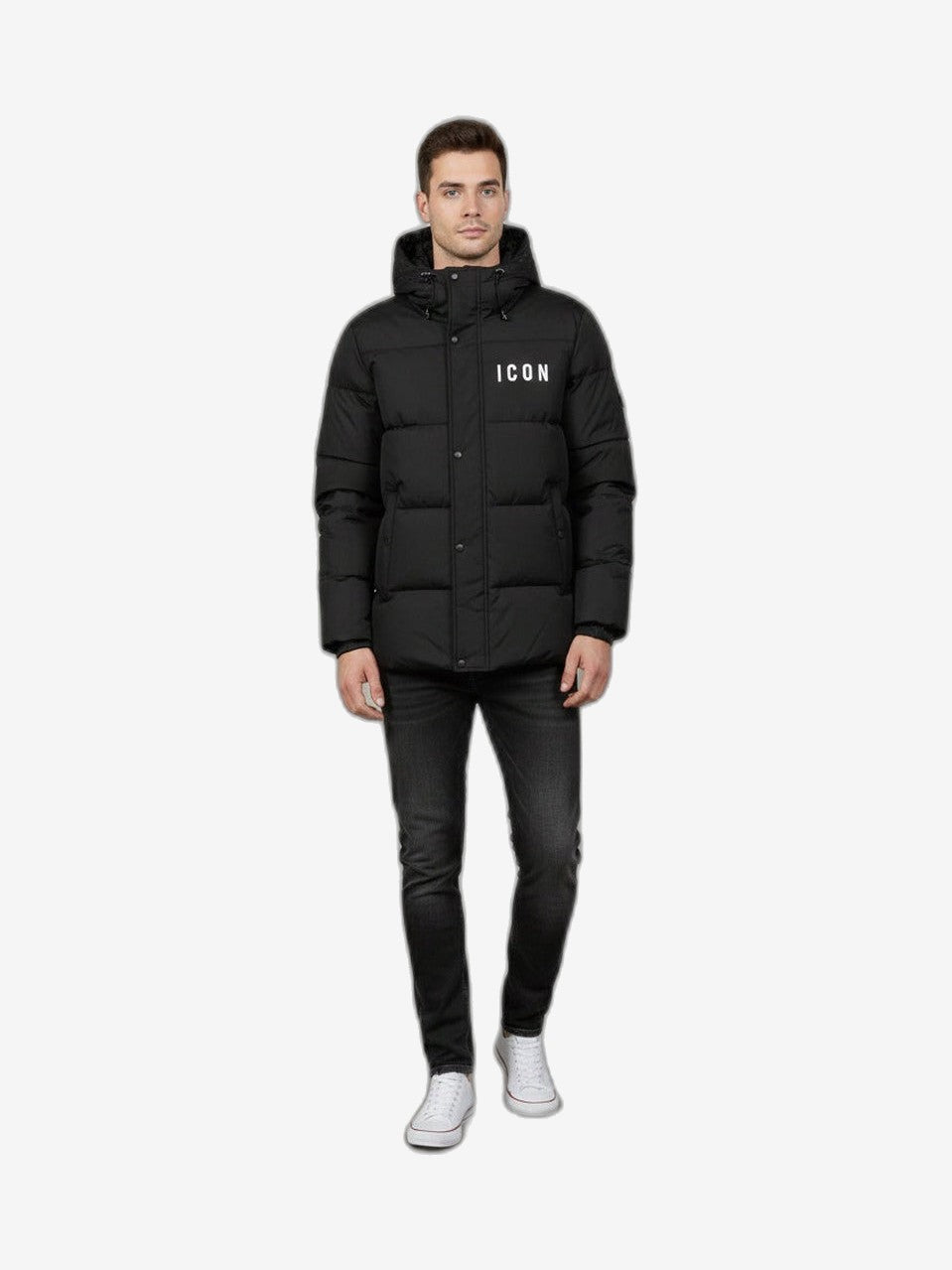 ICON Herrenjacke Schwarz
