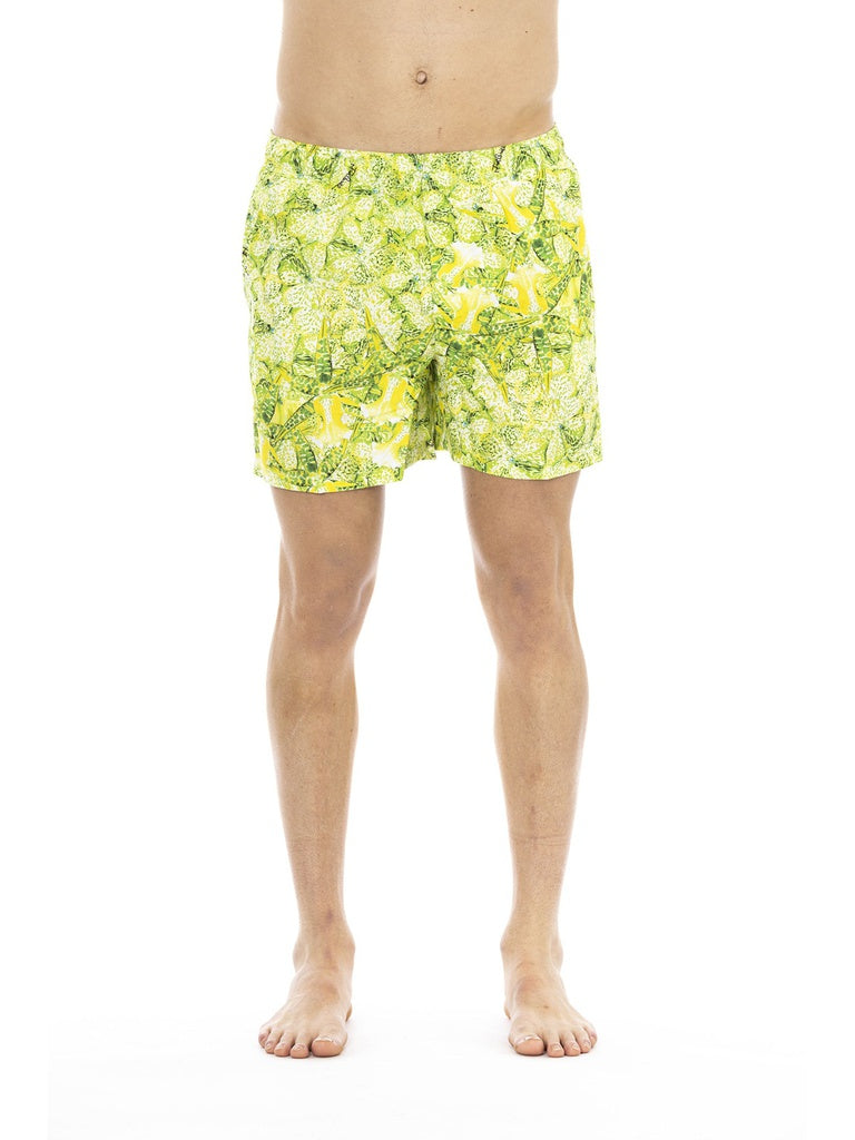 Men's Swimsuit 100% Polyester - False Pattern - Size L