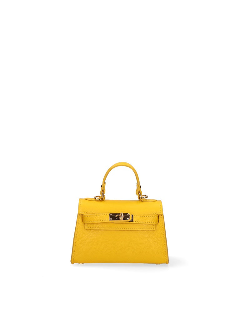Women's Handbag Made in Italy - Floralie Elite Model - 100% Leather