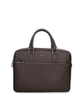 Women's Work Bag - Genuine Leather - Polyester