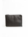 Men's Leather Pouch - Made in Italy - False Model - With Zip