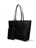 Women's Shoulder Bag - Marcella Model - Eco-Leather & Cotton