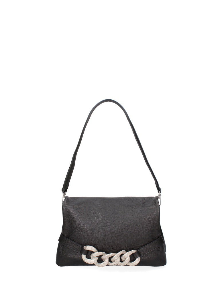 Women's Shoulder Bag - Made in Italy - Oriana Chic - 100% Leather