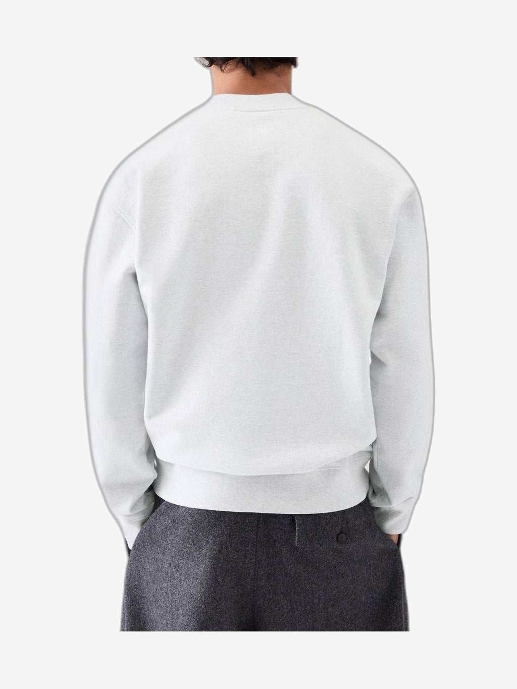 JACQUEMUS Sweatshirt Herren Elfenbein Baumwolle