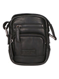 Unisex Shoulder Bag - Corvus Lux Model - Genuine Leather
