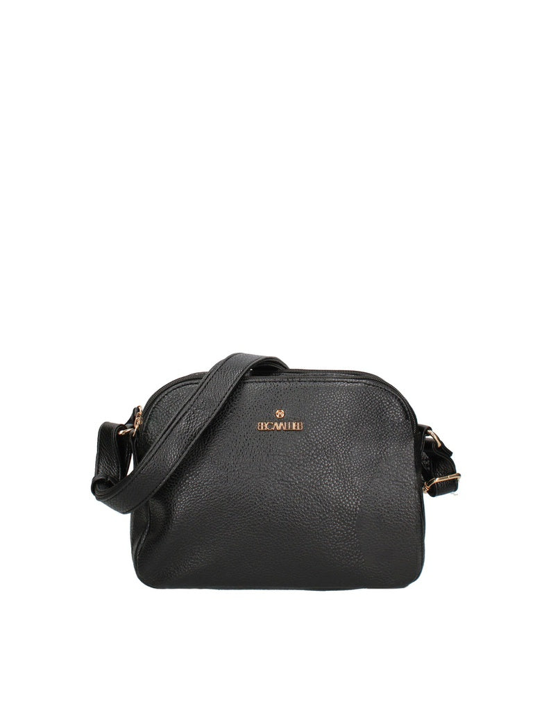 Women's Shoulder Bag - False Design - Faux Leather