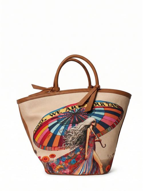 Women's Handbag - Viviana Chic Model - 100% PU Leather