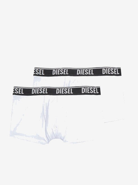 DIESEL Boxer Uomo Bianco Cotone