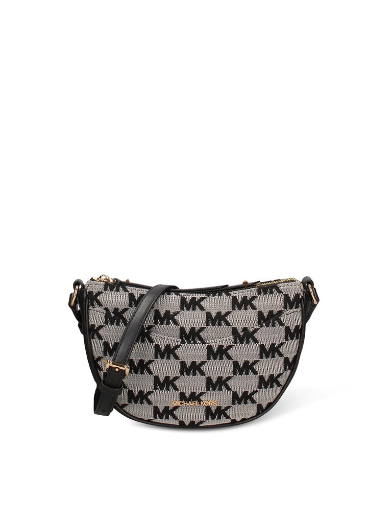 Valoria Lux Women's Shoulder Bag - Fabric & Silk