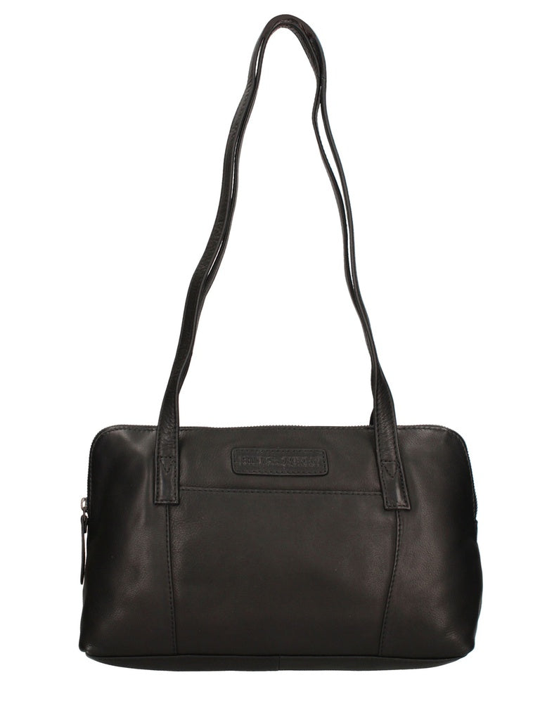 Men's Shoulder Bag - False Model - Genuine Leather