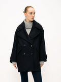 Silvana Lux Women's Coat - Wool & Polyester - Made in Italy