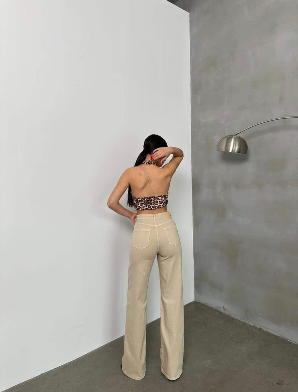 Lonca Jeans Donna Beige