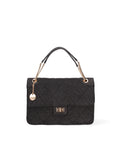 Valoria Plus Women's Shoulder Bag - Nylon & Faux Leather