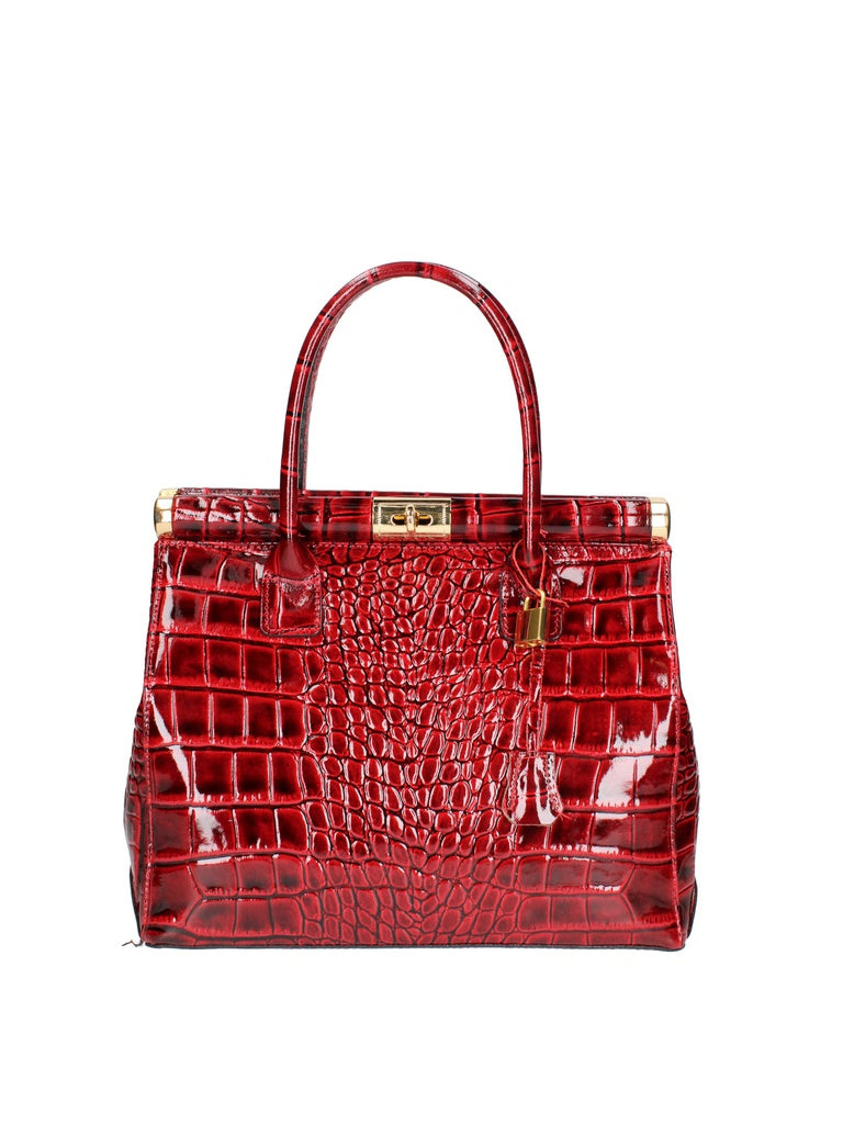 Women's Handbag - Delfina Model - Genuine Leather