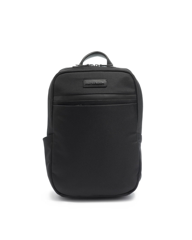 Silvano Elite Men's Backpack - Fabric & Eco-Leather - Casual