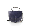 Women's Made in Italy Shoulder Bag - Aetheria Model - Printed Suede Leather