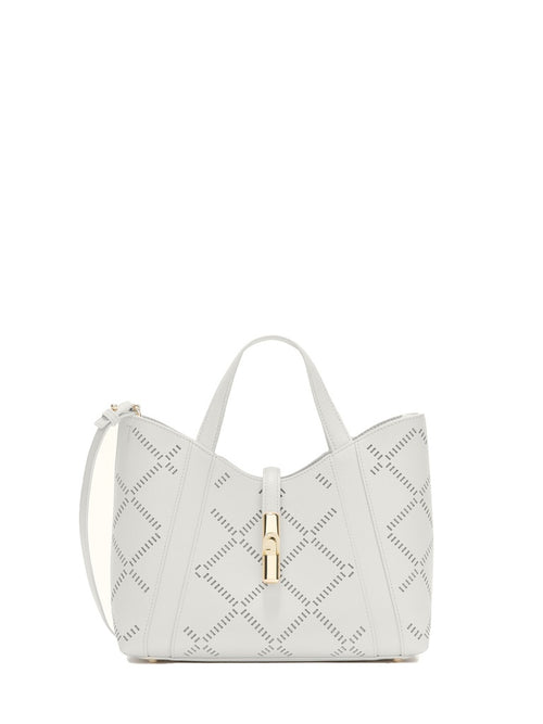 Women's Handbag - Erisma Lux Model - Leather & Polyester