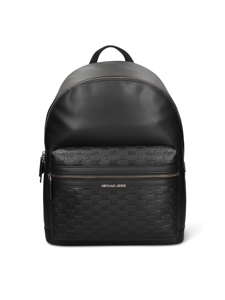 Men's Axton Plus Backpack - Faux Leather - Casual - With Zipper