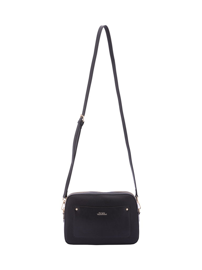 Women's Shoulder Bag - False Design - Faux Leather
