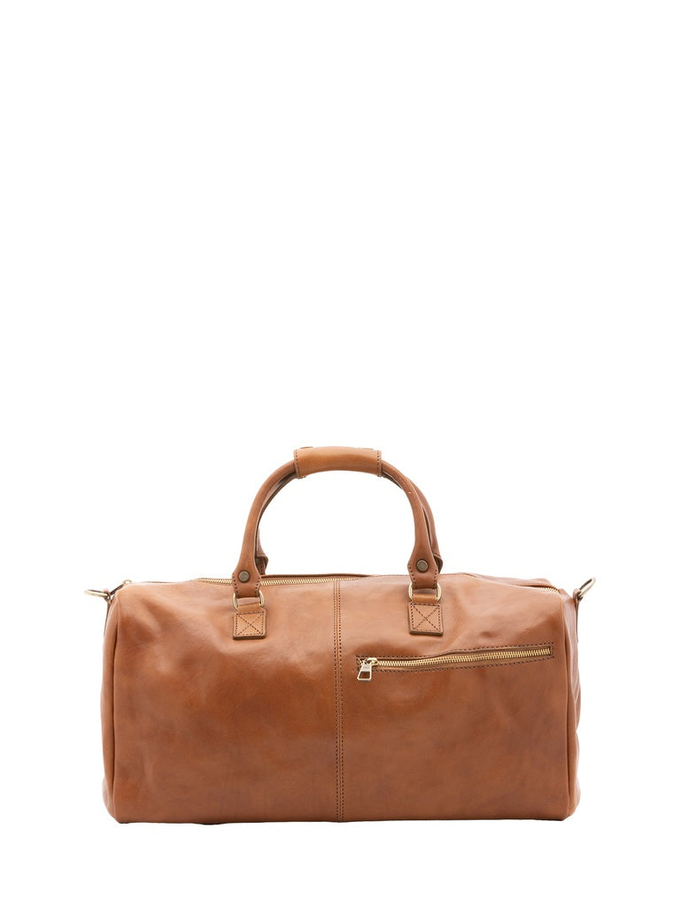 Genuine Leather Unisex Travel Bag - False Model - 100% Cotton
