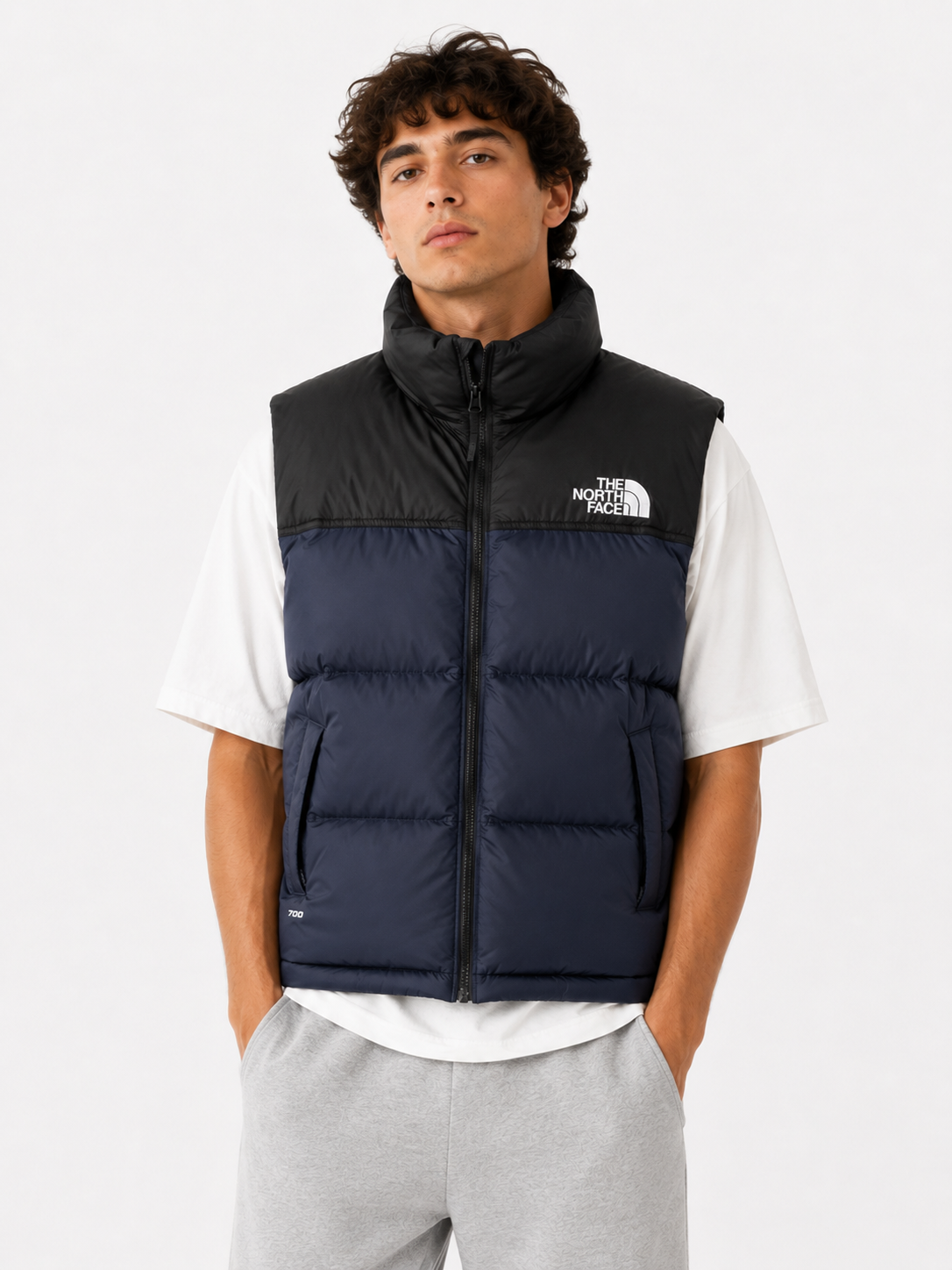 The North Face Smanicato Uomo Blu/Nero