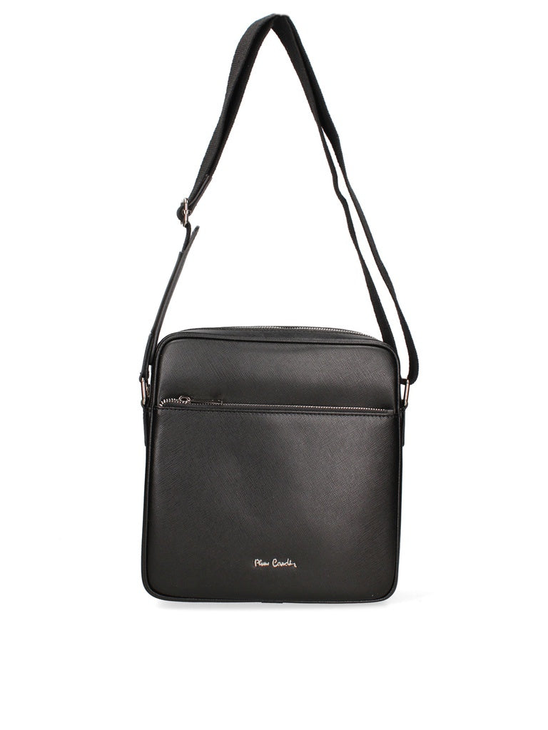 Women's Shoulder Bag - Genuine Leather - 10.2 x 3.1 x 10" - Polyester