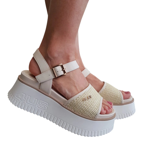Scarpe 4US Donna Begie