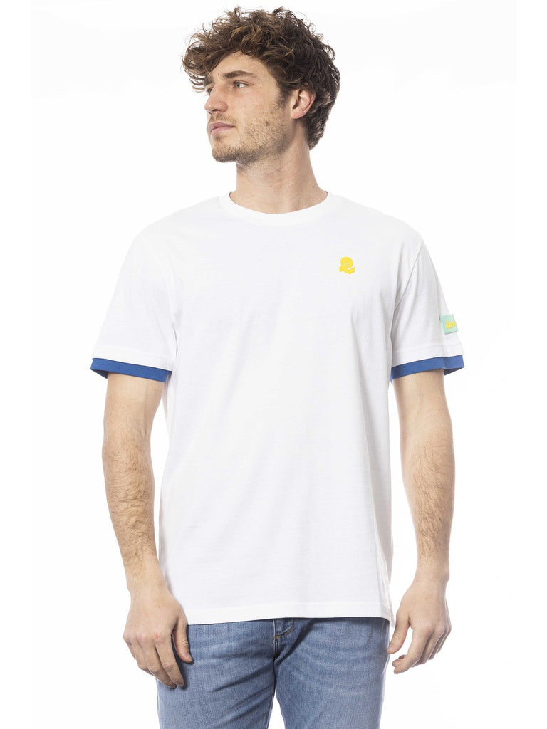 Men's 100% Cotton T-Shirt - False Fit - Casual