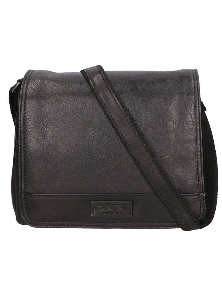 Genuine Leather Unisex Sling Bag - Solara Ultra Model - 21.6 Inch
