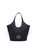 Women's Shopper Bag - Biarriz Model - Faux Leather
