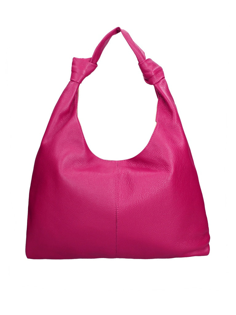 Women's Shoulder Bag - Made in Italy - Iduna Lux Model - 100% Leather