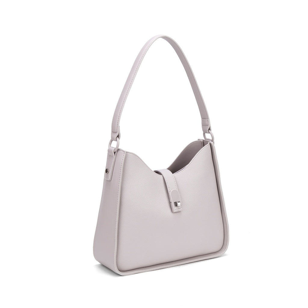 Women's Shoulder Bag - Lunaria Nova Model - 100% Polyurethane