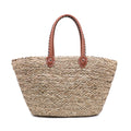 Women's Rattan Tote Bag - Summer Style