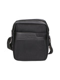 Shoulder Bag for Men - False Model - PU Leather & Fabric