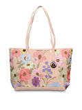 Women's Shoulder Bag - Lumiflora Model - PU Vegan Leather