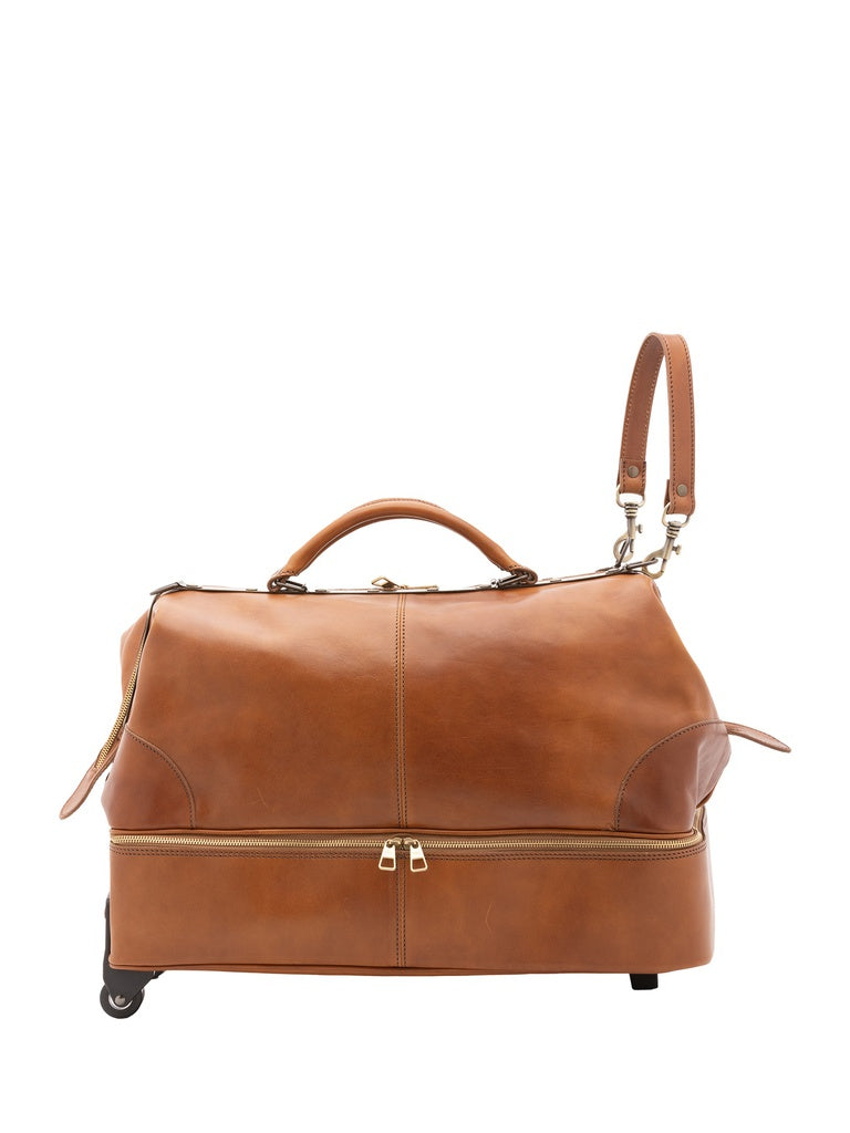 Genuine Leather Travel Bag - False Model - Made in Italy