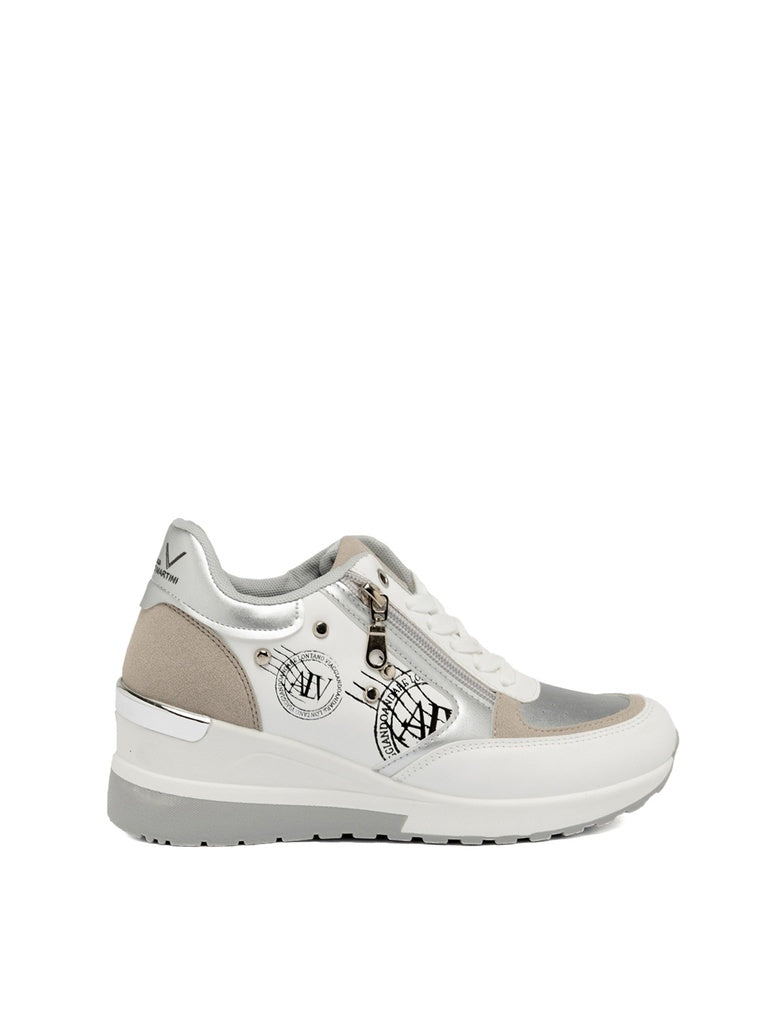 Women's Platform Sneakers - Astrale Plus Model - 100% Polyurethane