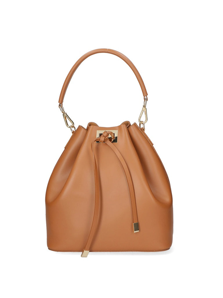 Women's Handbag - Erina Model - 11.8x5.9x11" - Genuine Leather