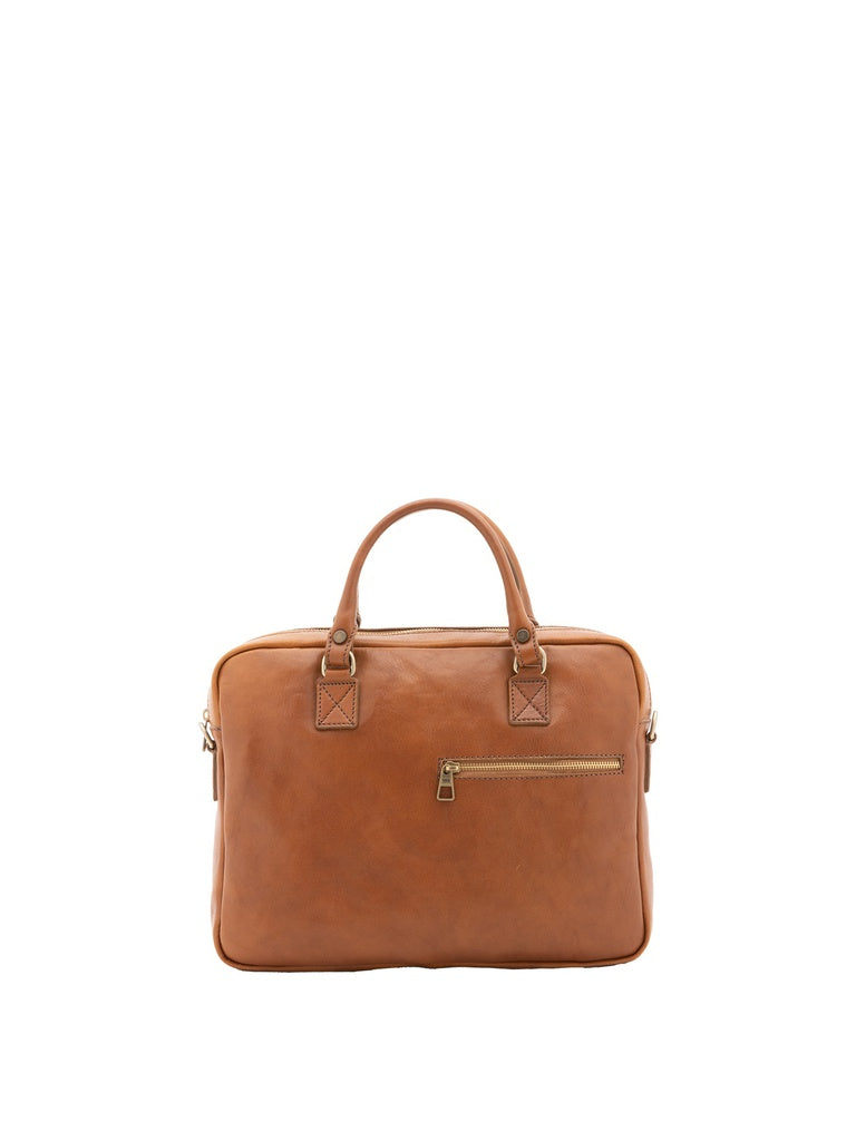 Genuine Leather Unisex Handbag - False Model - Made in Italy
