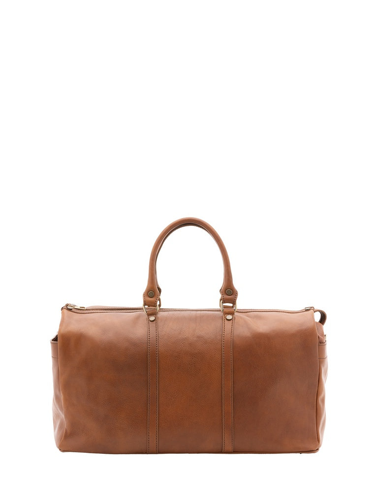 Unisex Genuine Leather Travel Bag - False Model - 100% Cotton