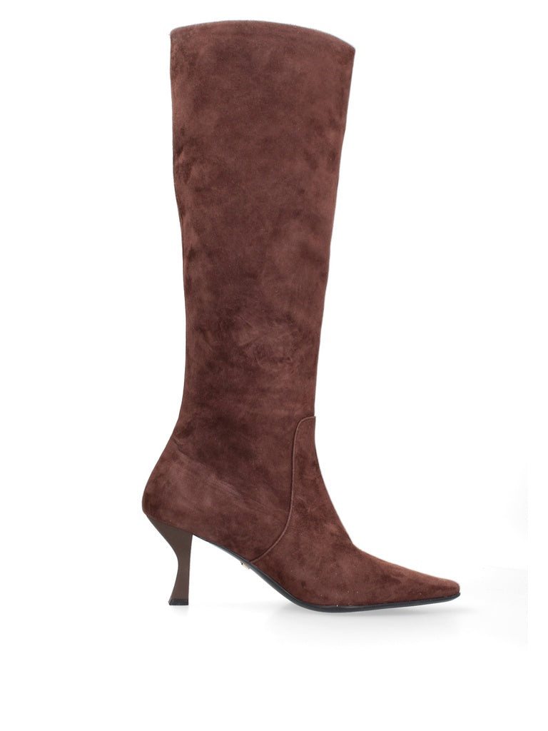 Women's High-Heel Boot - Celestia Nova Model - Genuine Leather
