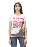 Women's Cotton-Viscose Blend T-Shirt - Florian Style - Casual