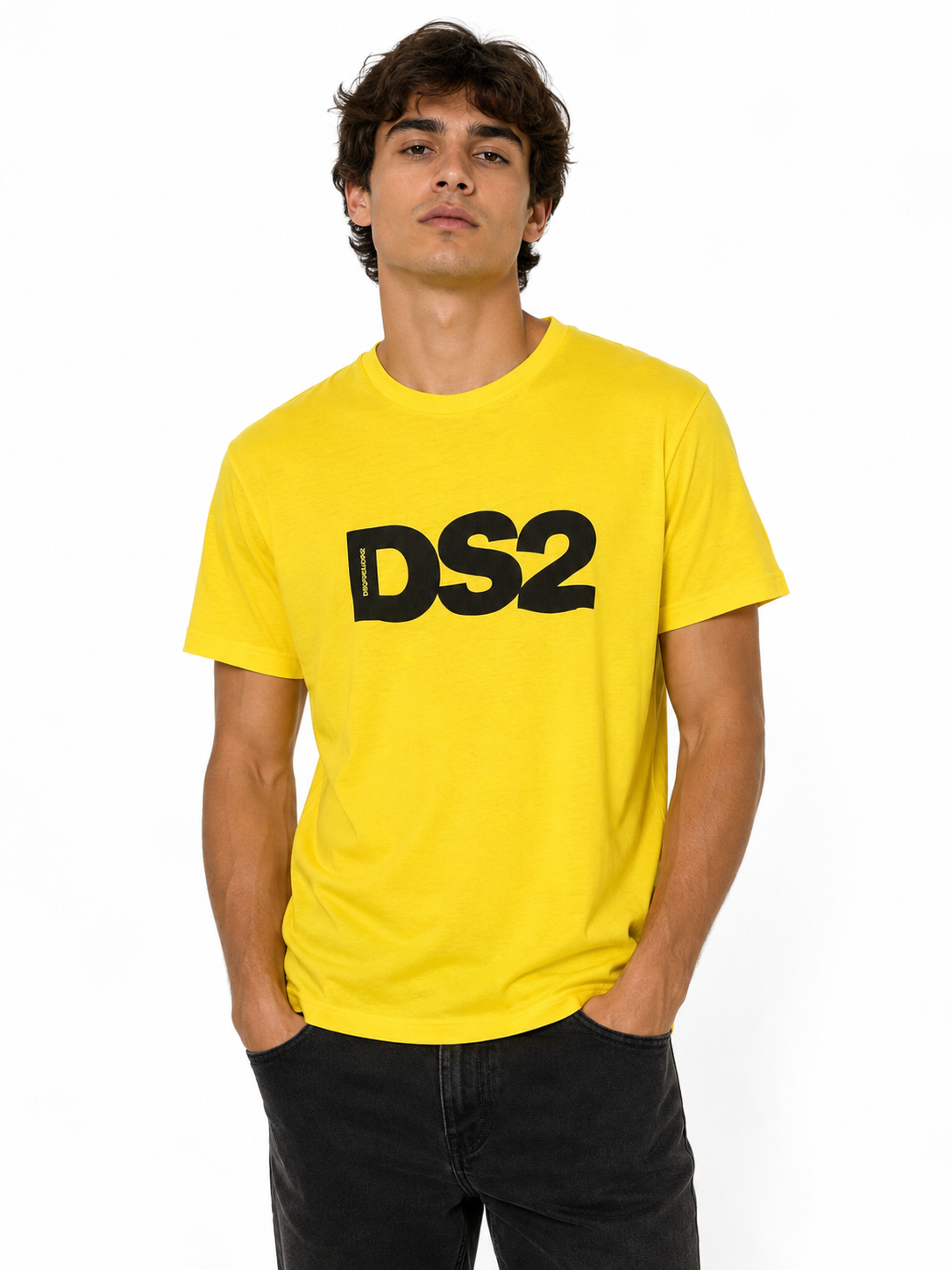Ds2 T-Shirt Uomo Giallo