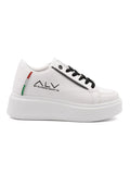 Women's Lace-Up Sneakers - Elowen Elite Model - Polyester