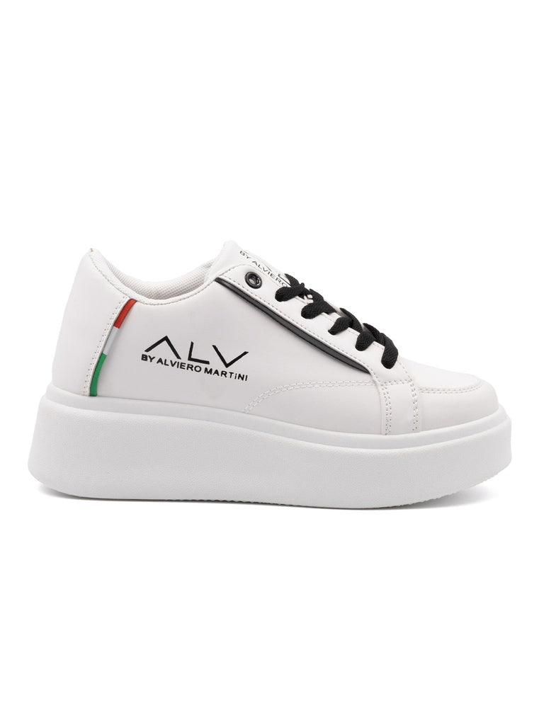 Women's Lace-Up Sneakers - Elowen Elite Model - Polyester