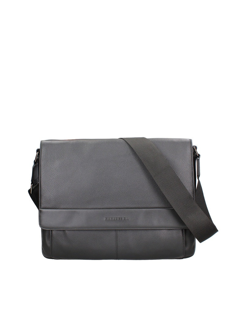 Men's Genuine Leather Shoulder Bag - Erebo Lux Model - Casual